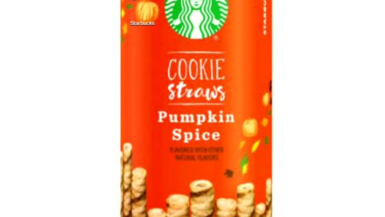 Starbucks releases new Pumpkin Spice Cookie Straws