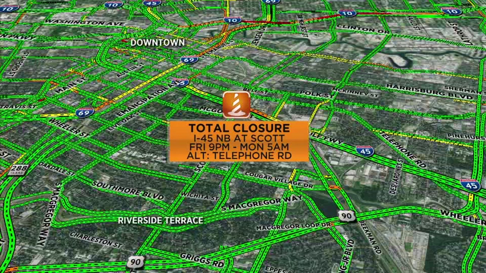 What To Expect Major Closures On 610 Gulf Freeway And I 10 This