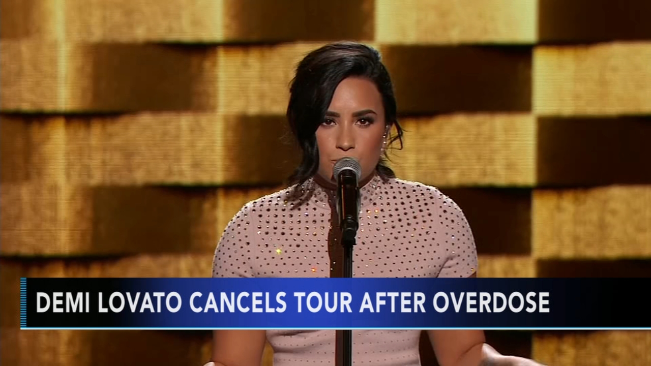 Demi Lovato cancels upcoming tour dates in wake of apparent overdose