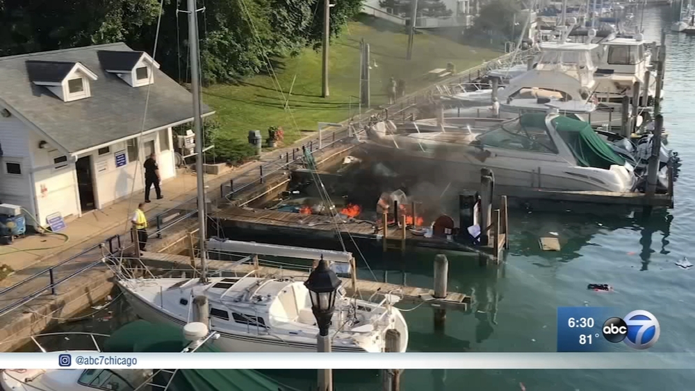 Wilmette boat explosion leaves 1 dead, 1 injured