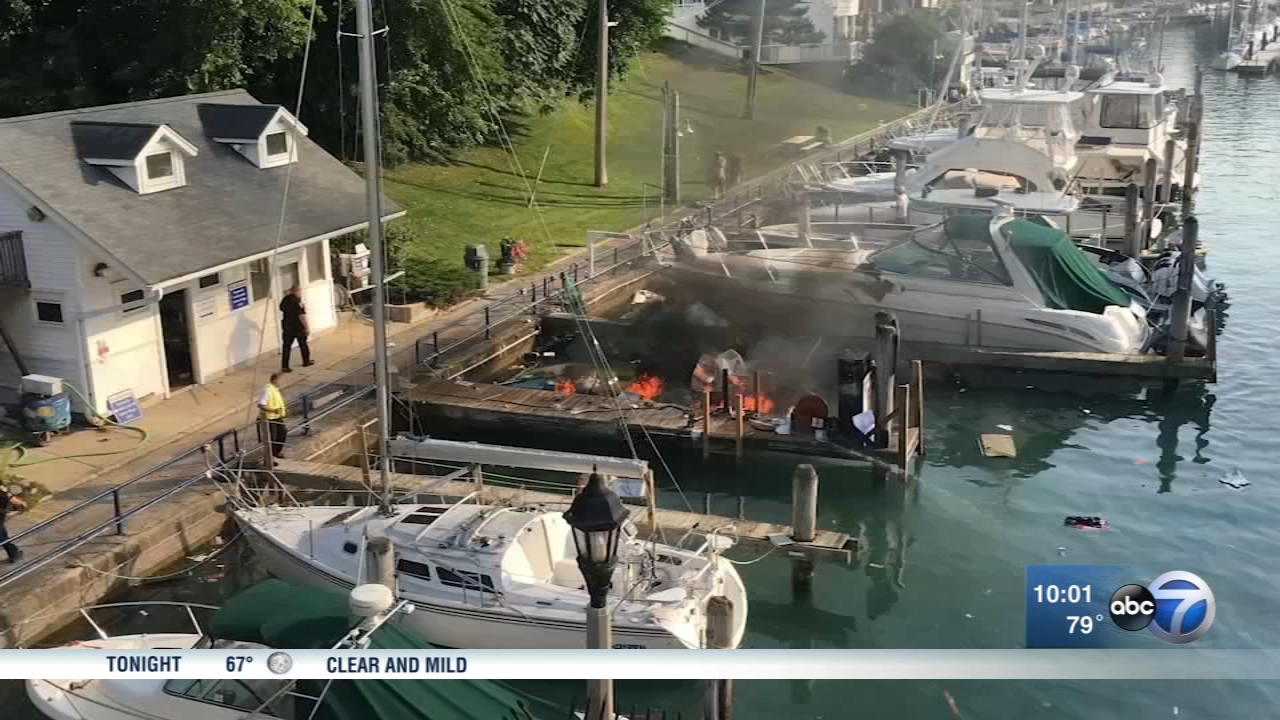 Wilmette boat explosion leaves 1 dead, 1 injured