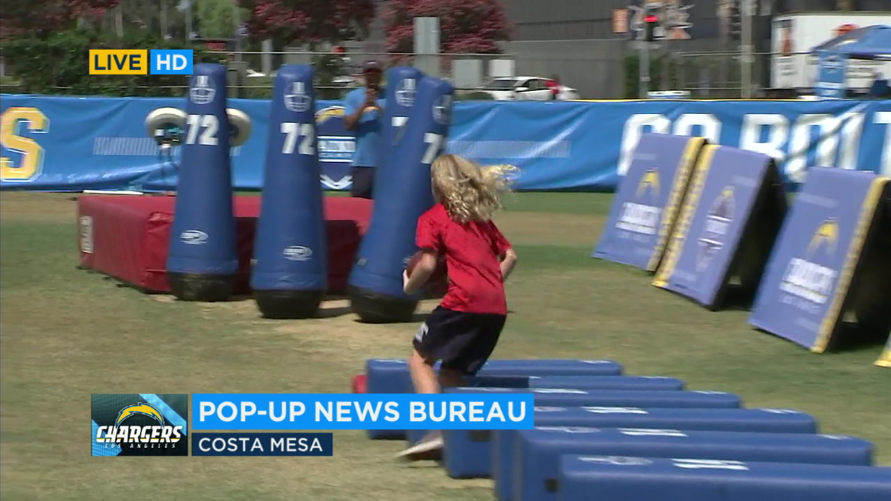 Chargers welcoming fans to training camp in Costa Mesa