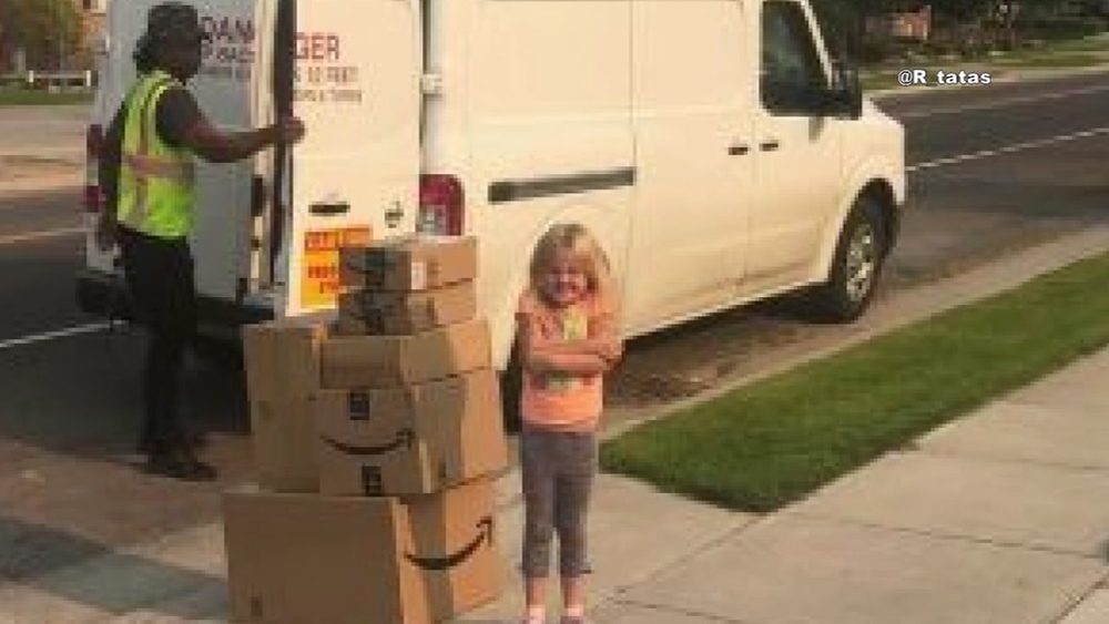Girl buys hundreds of dollars of toys from Amazon