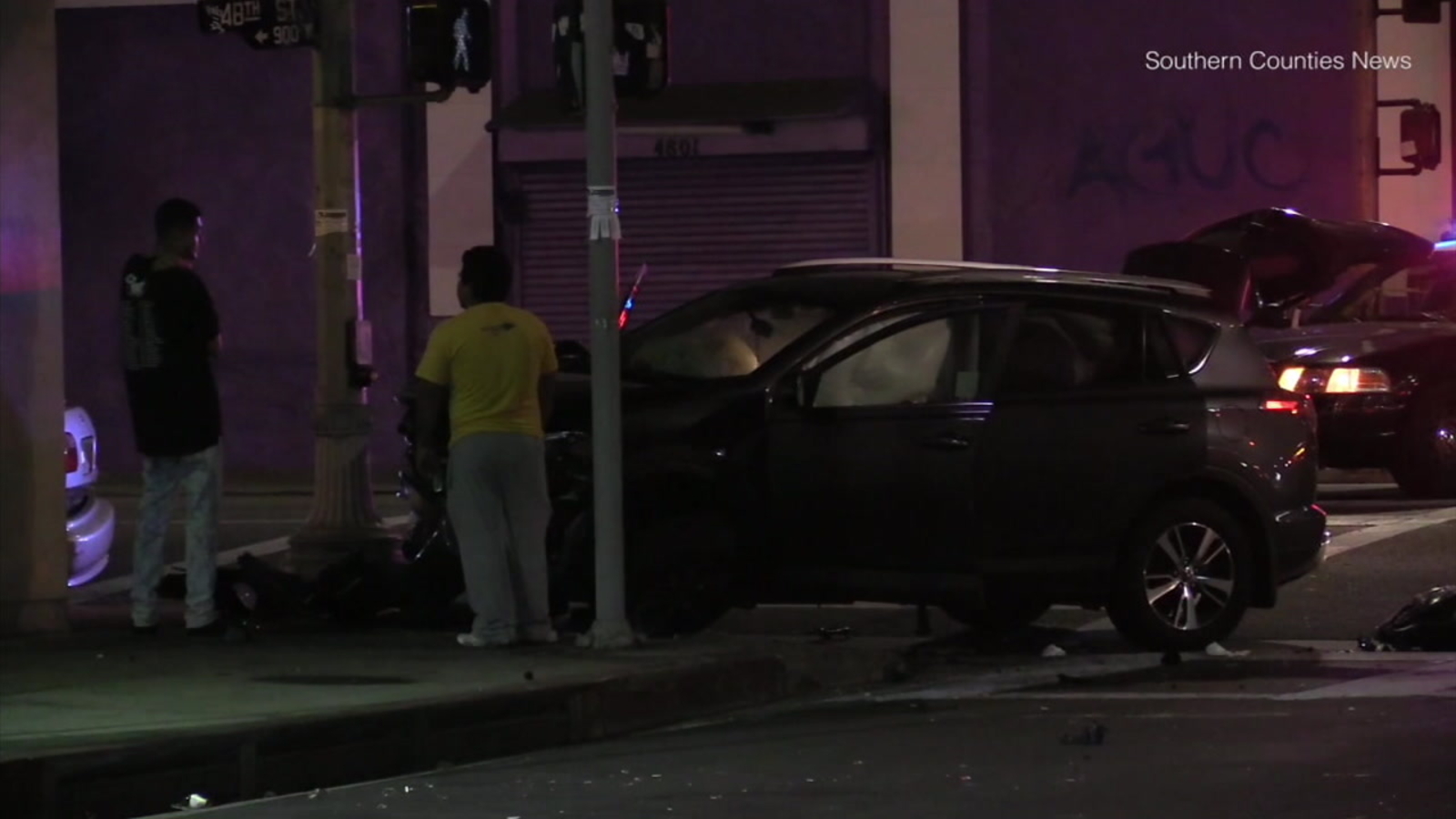 Stolen vehicle suspect collides with innocent driver after police chase ...