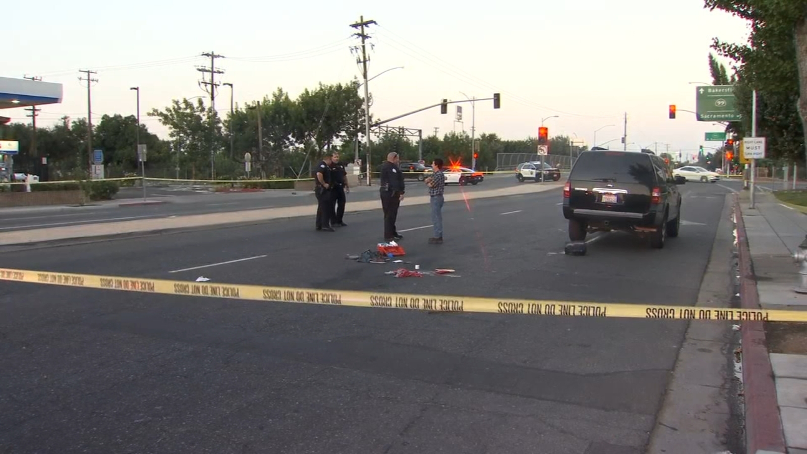 Man rushed to hospital after being hit by car in Downtown Fresno ...