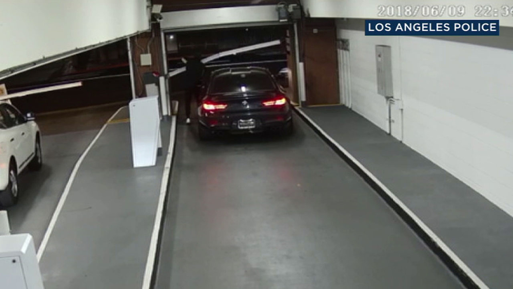 Parking garage rage