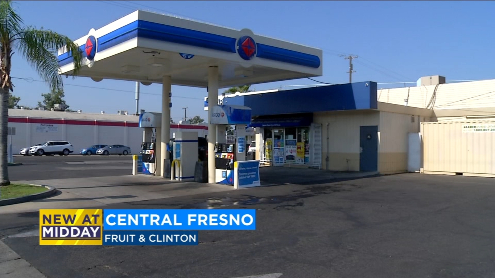 Police looking for suspect who robbed gas station in Central Fresno