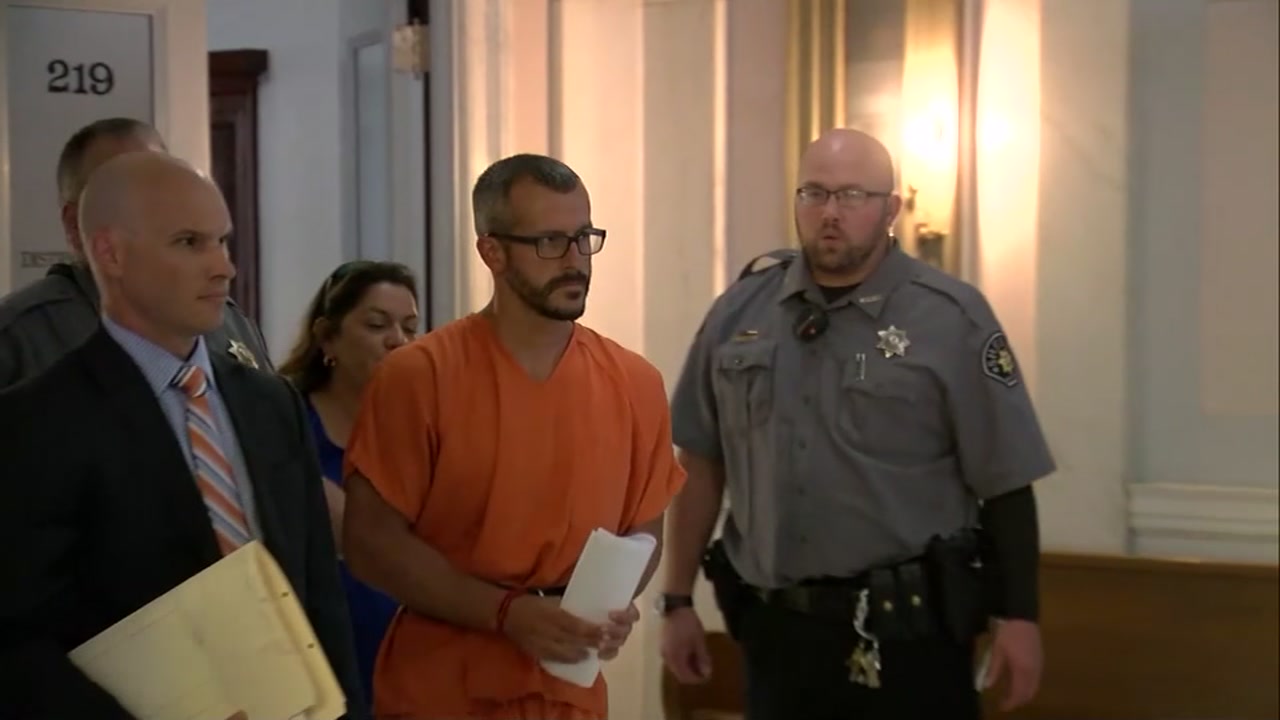 Man charged with killing wife, daughters appears in court