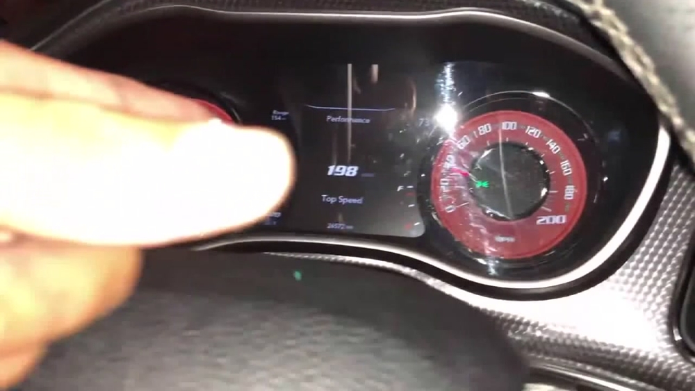 Video shows car going 198 mph