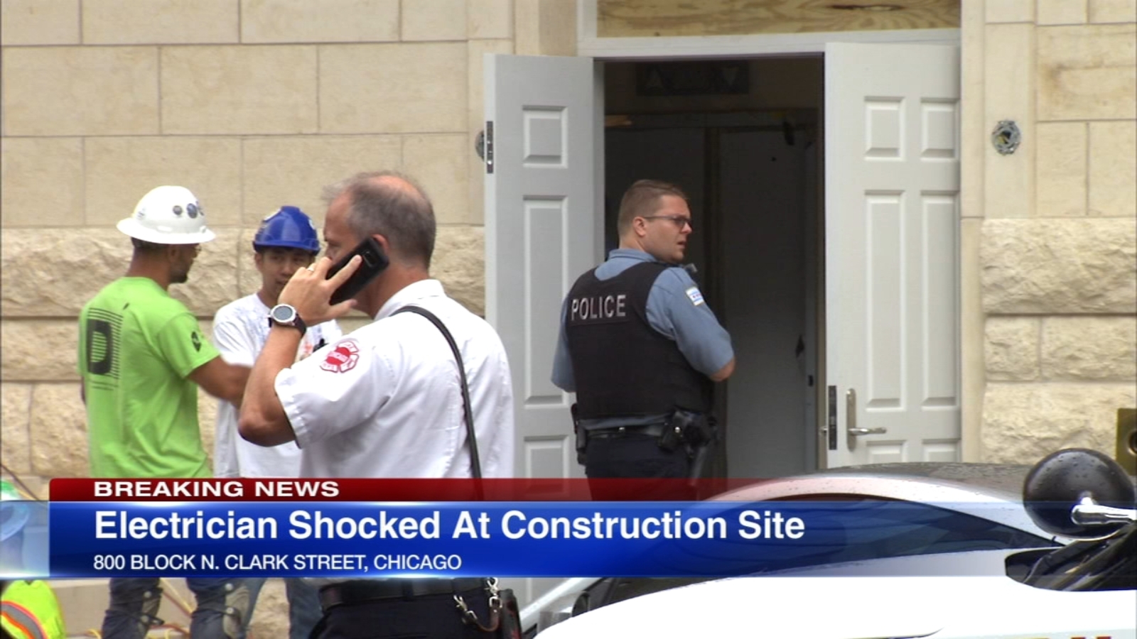 Electrician injured after getting shocked on Near North Side ABC7 Chicago