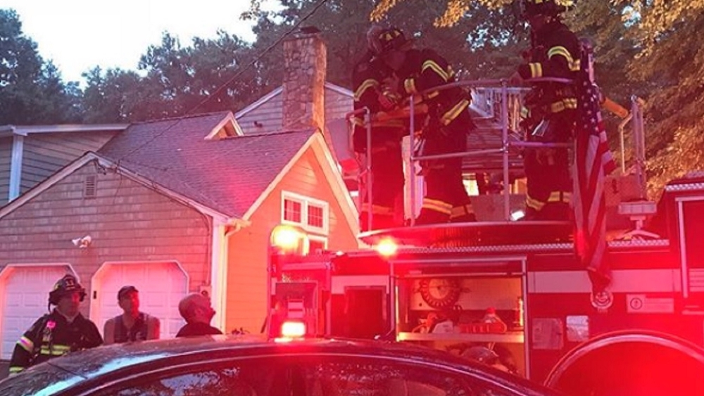Lightning strike causes damage to Nina Pineda's New Jersey home