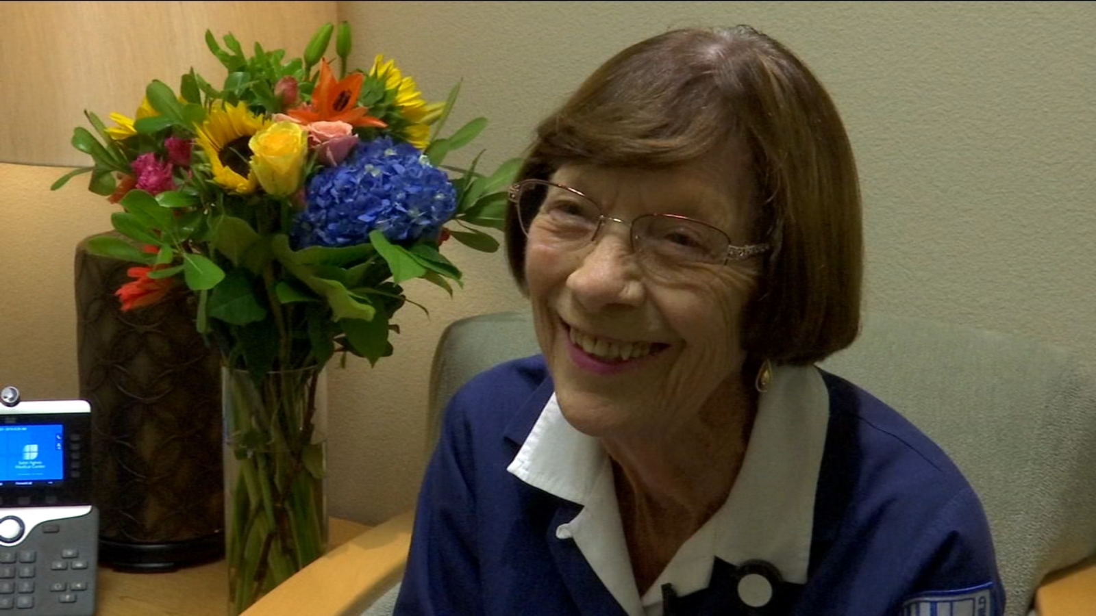 Woman volunteers at Saint Agnes for 20 years ABC30 Fresno