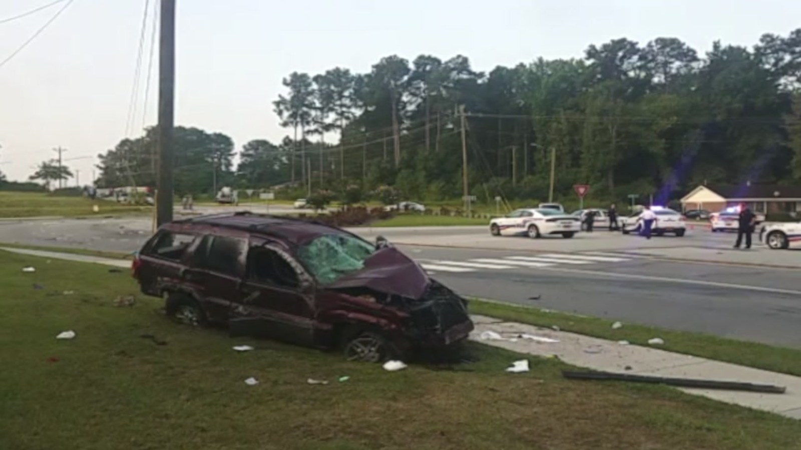 Cumberland County pursuit ends in crash, closes part of Glensford Drive ...
