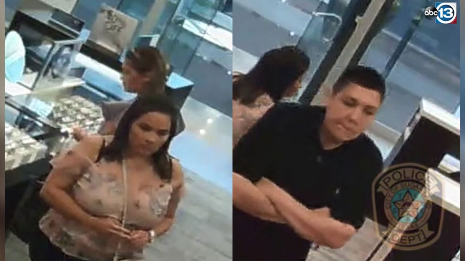 Versace and Bvlgari eyeglasses taken by group inside Lenscrafters at