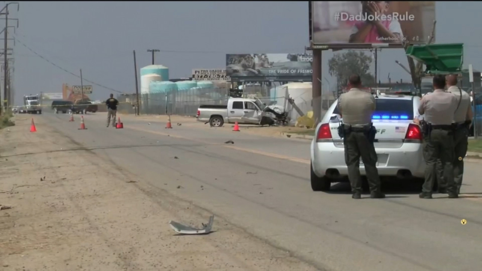 Officerinvolved shooting shuts down portion of Highway 99 near