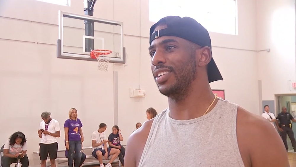 Chris Paul teams up with Nickelodeon for worldwide day of play