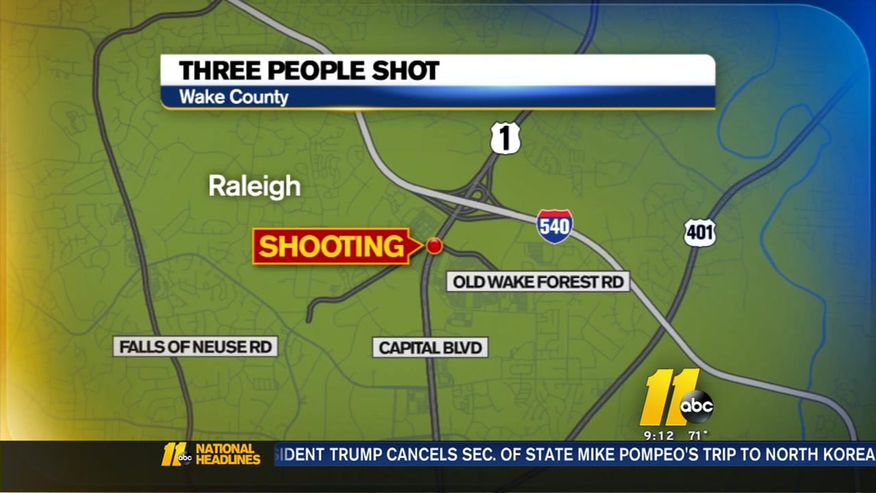 3 shot on Capital Blvd. on Saturday