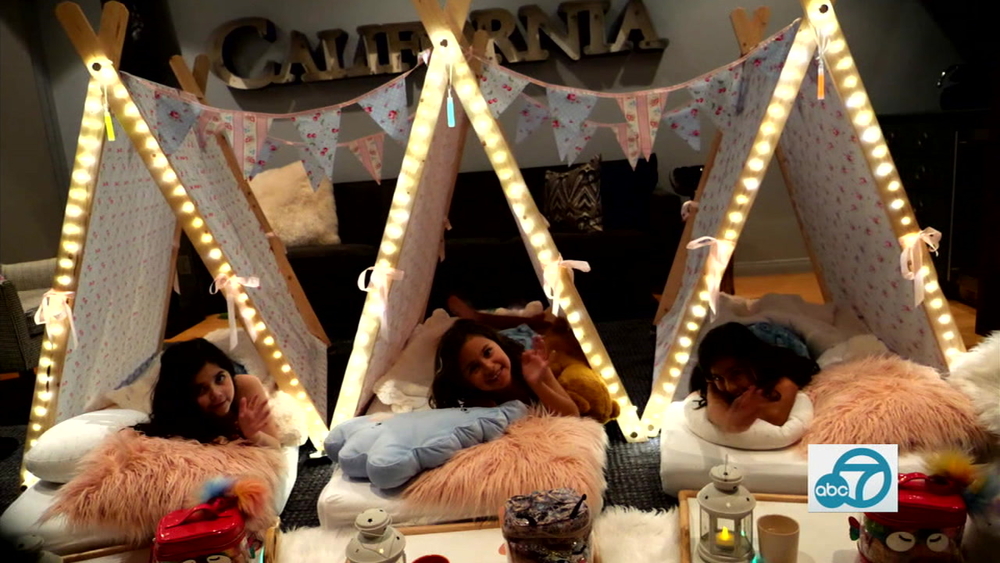 WonderTents offers all you need for fun sleepovers