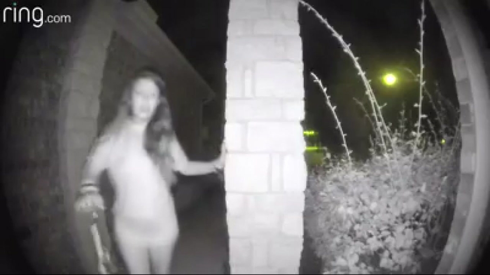 Neighbors concerned about video showing woman who rang doorbell and disappeared in Montgomery Co.