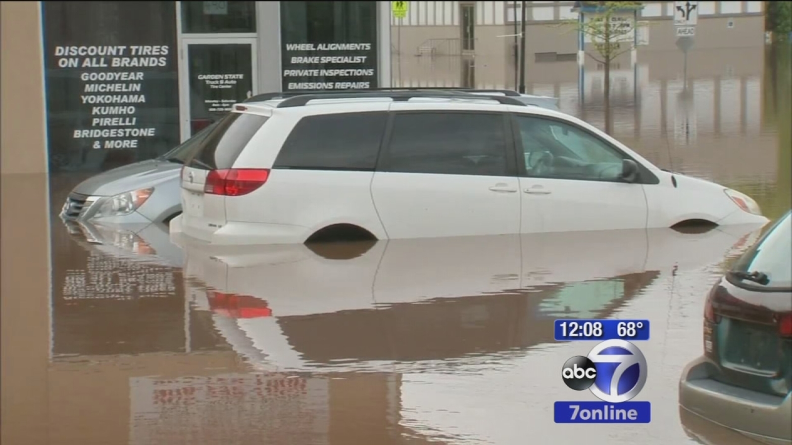 Evacuations, school closures due to flooding in Manville, New Jersey