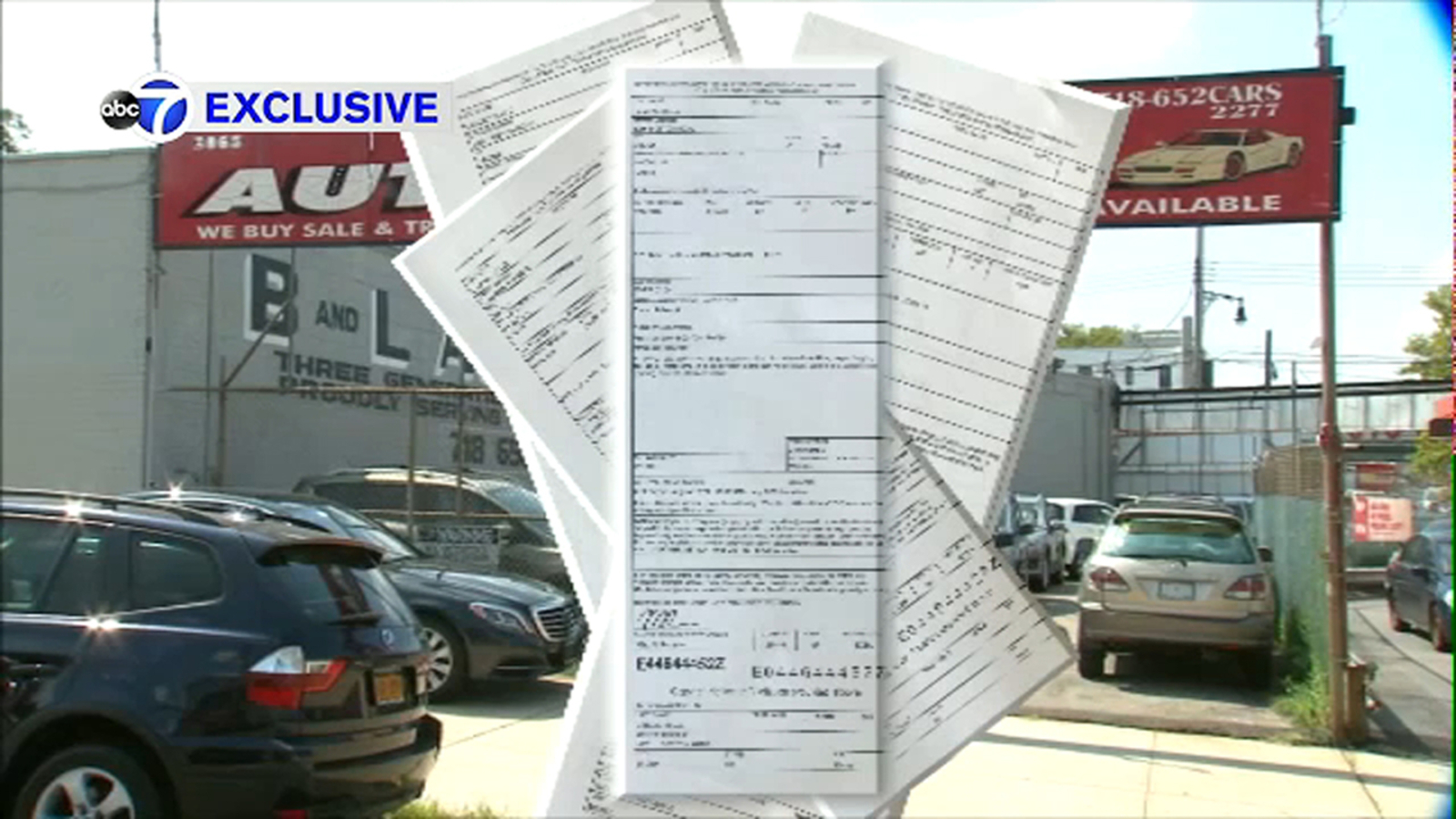 Bronx car dealership says video proves 'dirty sidewalk' summonses are