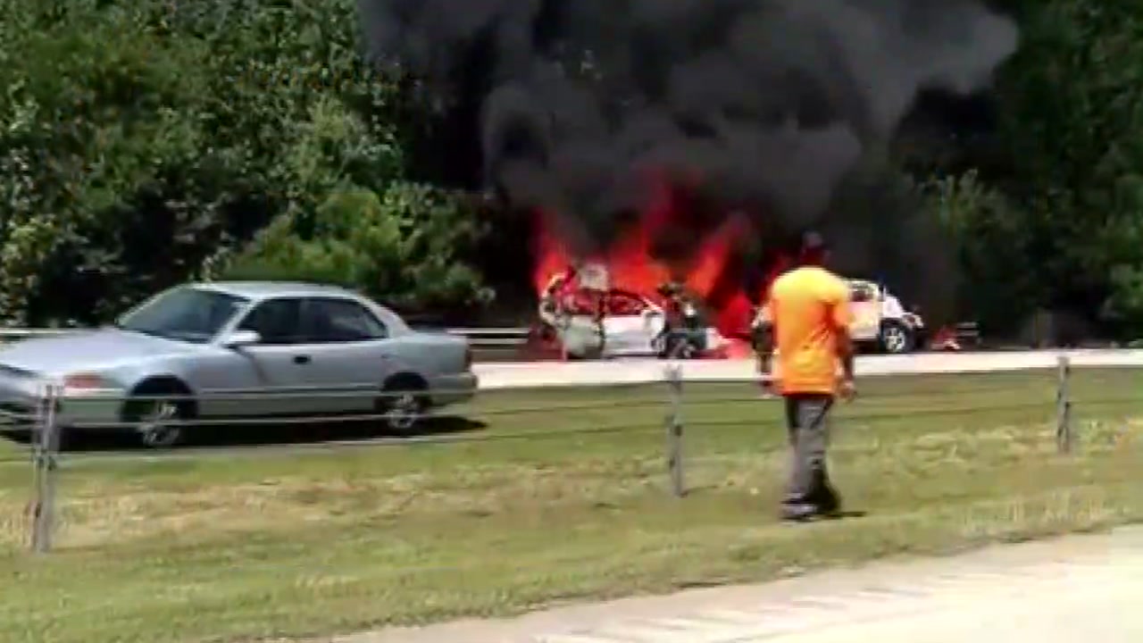 The three people who died in two crashes on I-40 in Johnston County have been identified and one person has been charged.