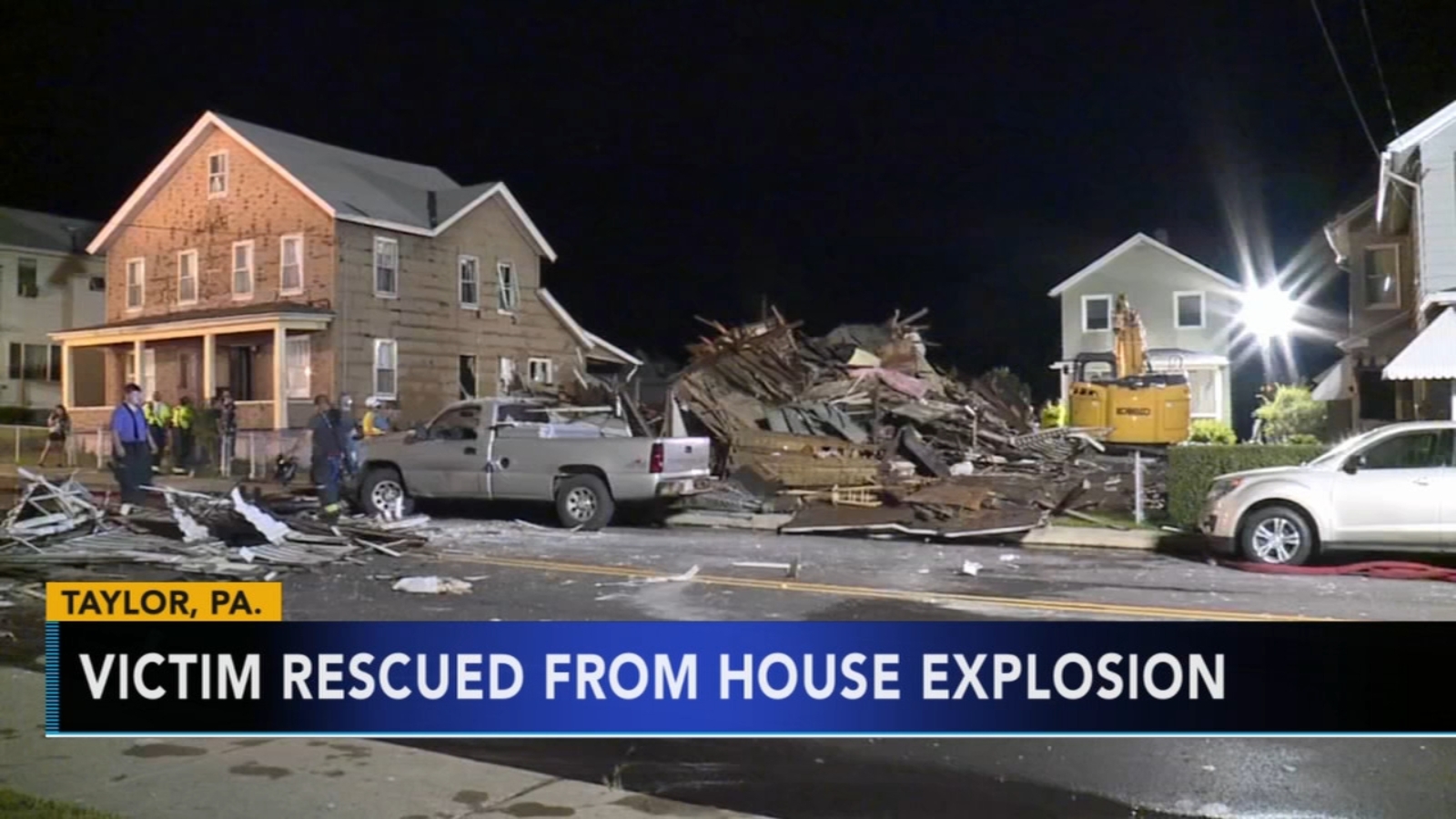 One person rescued after house explosion near Scranton 6abc Philadelphia