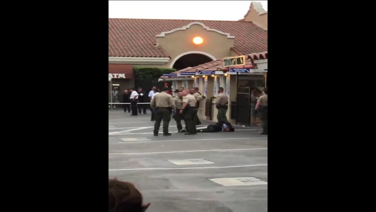 Officer-involved shooting at Del Mar racetrack