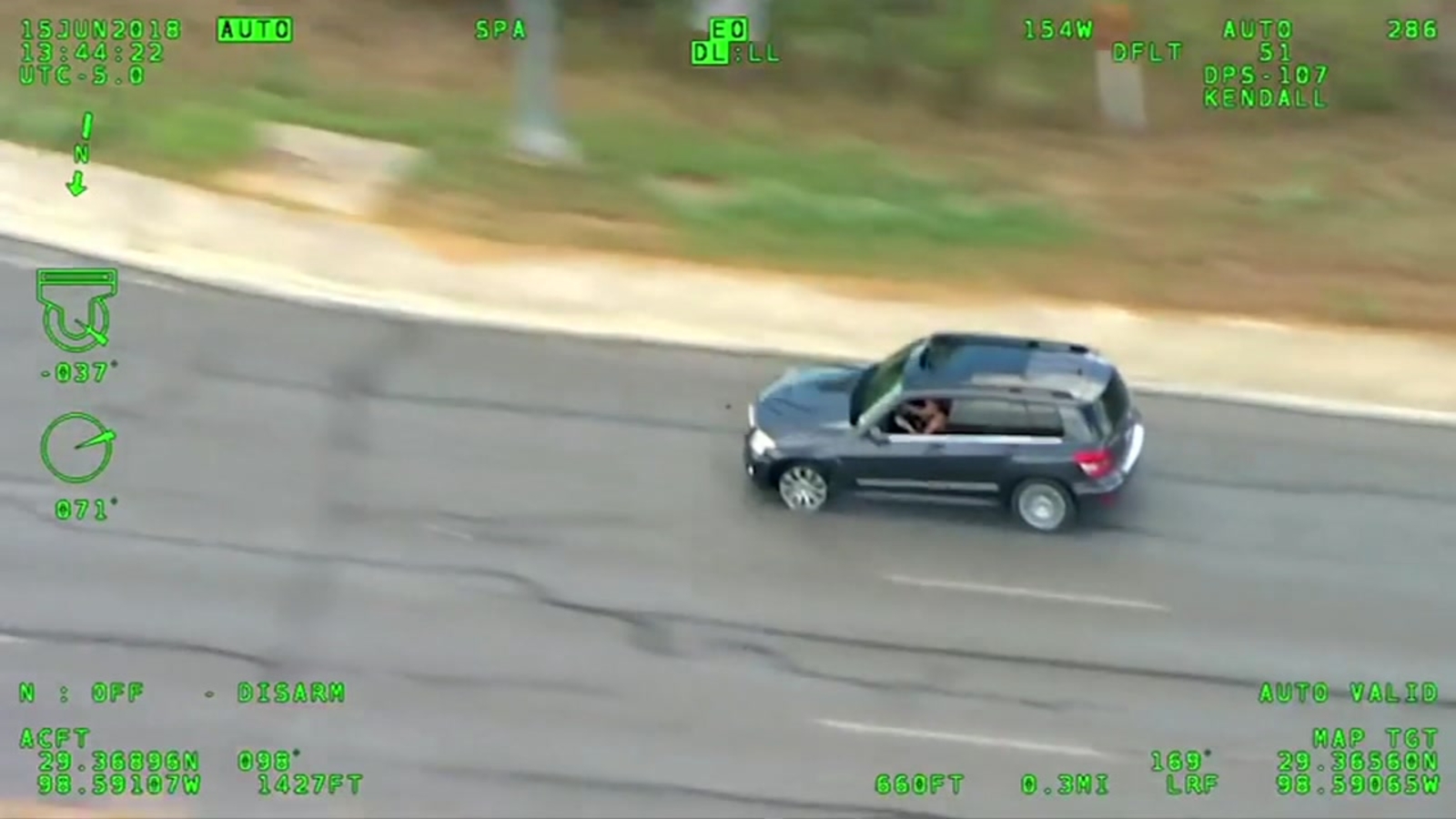 Texas woman with baby in backseat leads police on 100 mph chase - ABC7 ...