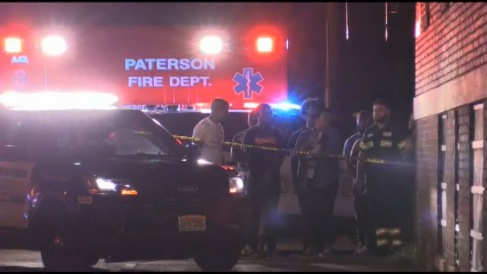Police find 4 people shot, 2 fatally, inside BMW in Paterson, New