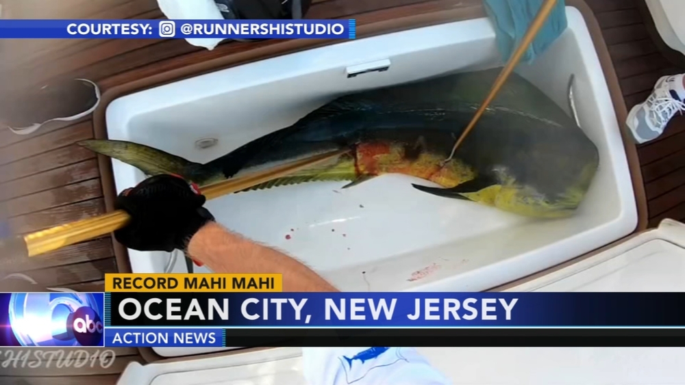 Teen makes a big catch in Ocean City