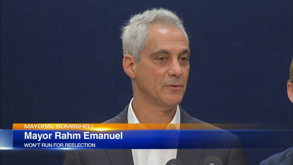 After announcing he is not running for re-election, Mayor Emanuel getting back to business