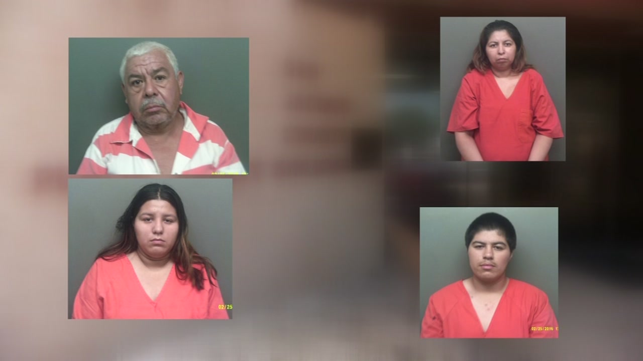Authorities in San Jacinto County arrest 4 in meth raid