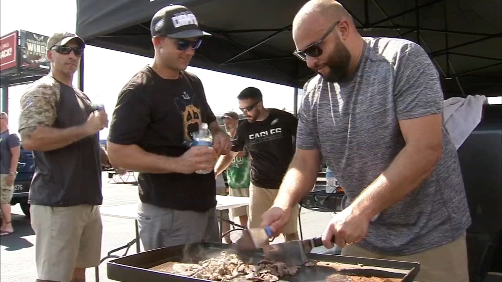 Eagles fans tailgate ahead of the season opener 6abc Philadelphia