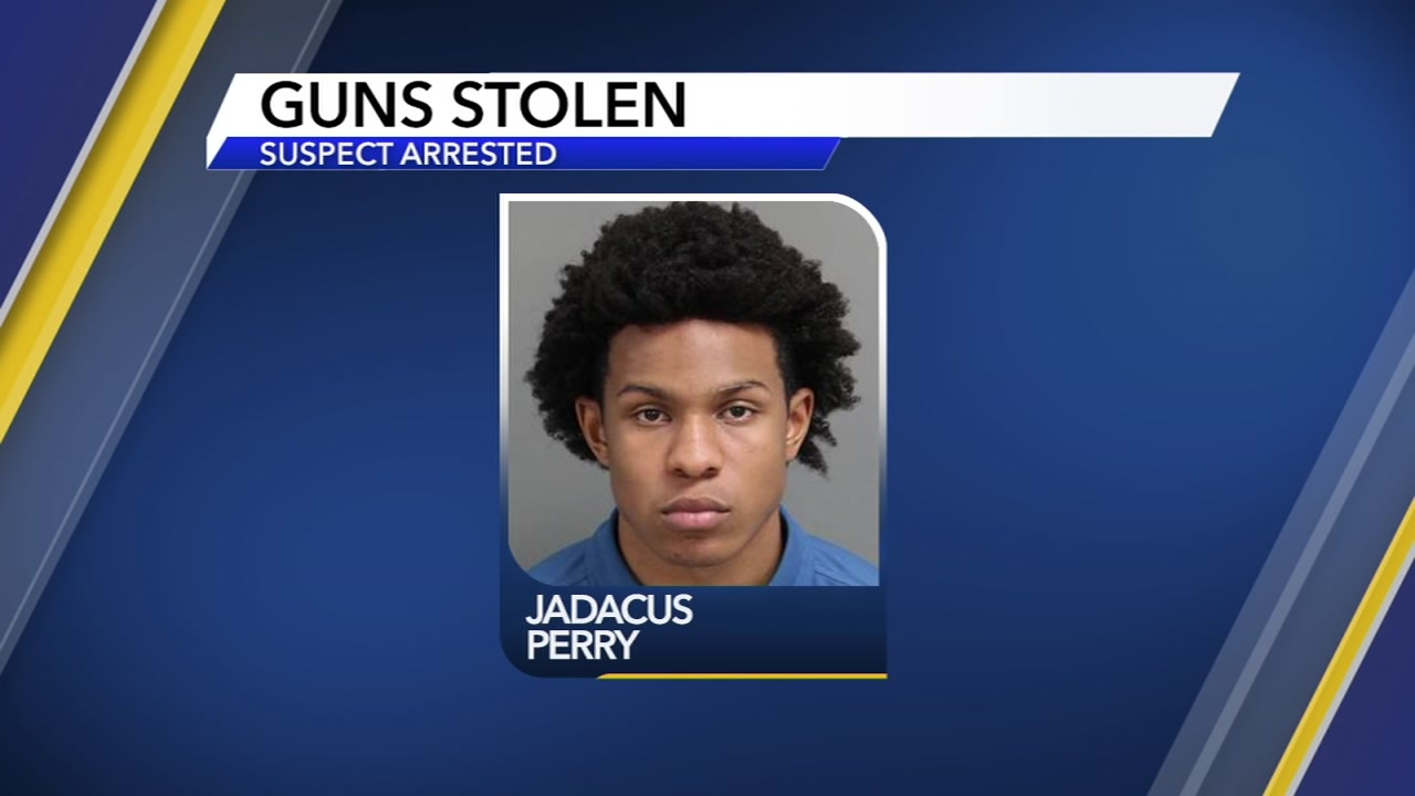 Teen arrested in smash-and-grab at Raleigh gun store