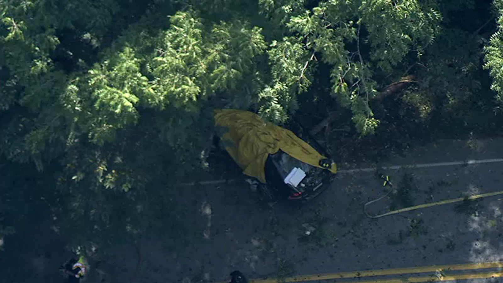 1 dead after vehicle slams into tree in Delaware County - 6abc Philadelphia