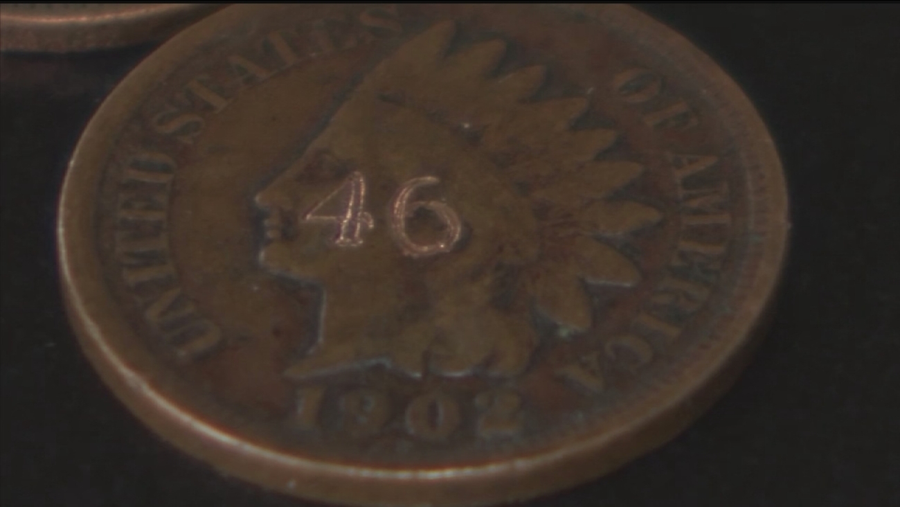 pennies found across houston