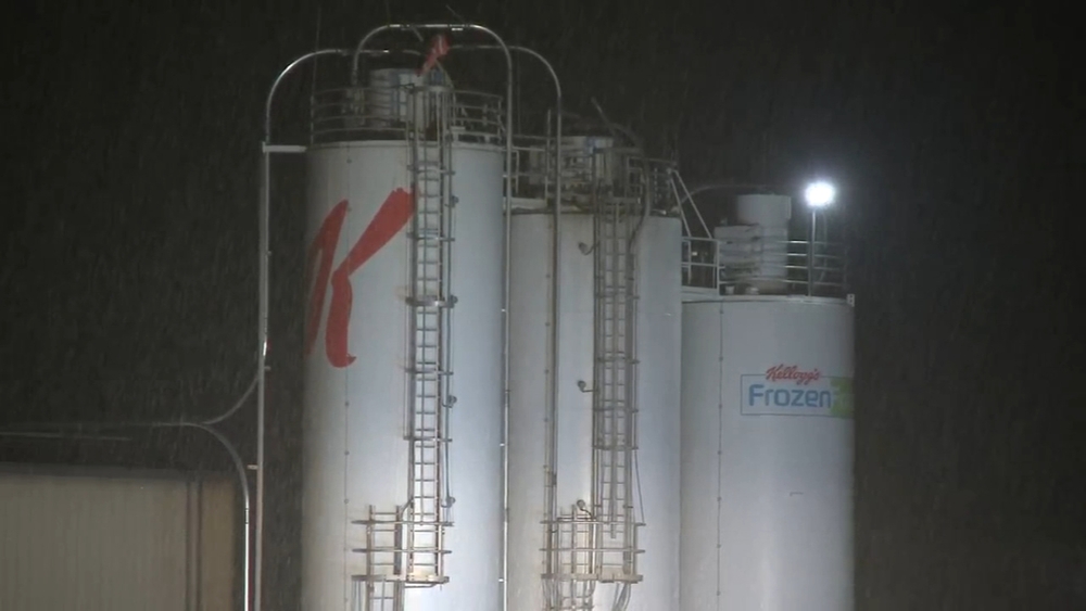 5 sickened at Kelloggs Plant in Winslow Township, New Jersey