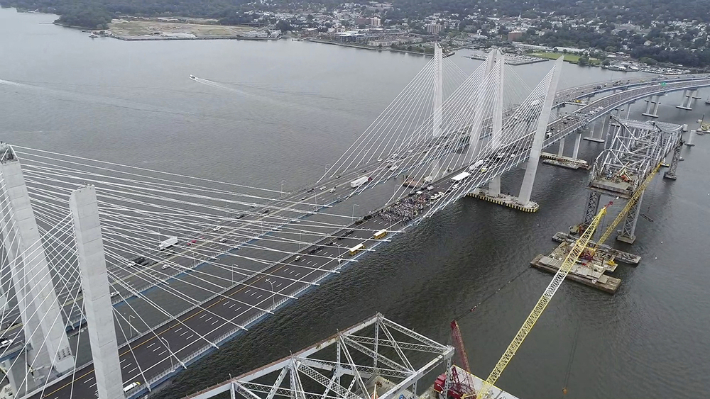 Piece of old Tappan Zee destabilizes, delays Cuomo Bridge opening