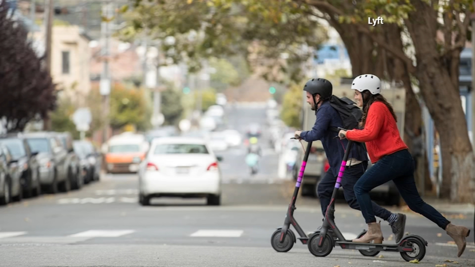 Lyft launches electric scooter service 6abc Philadelphia