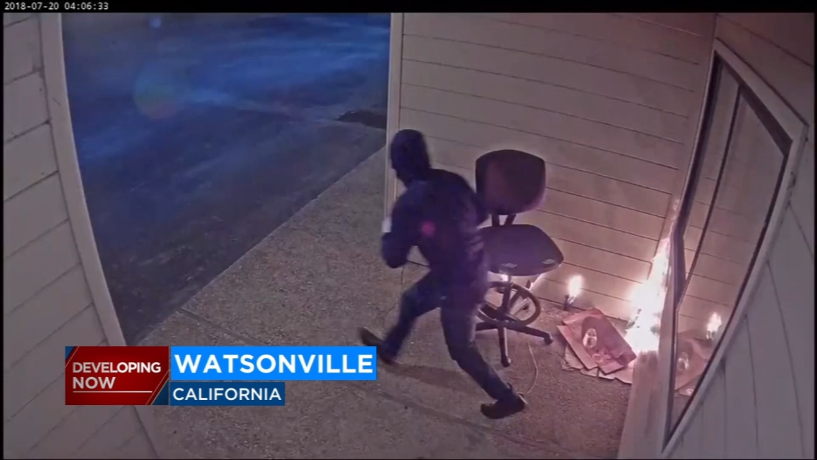 FBI offers 10,000 reward for info on suspect who set fire to