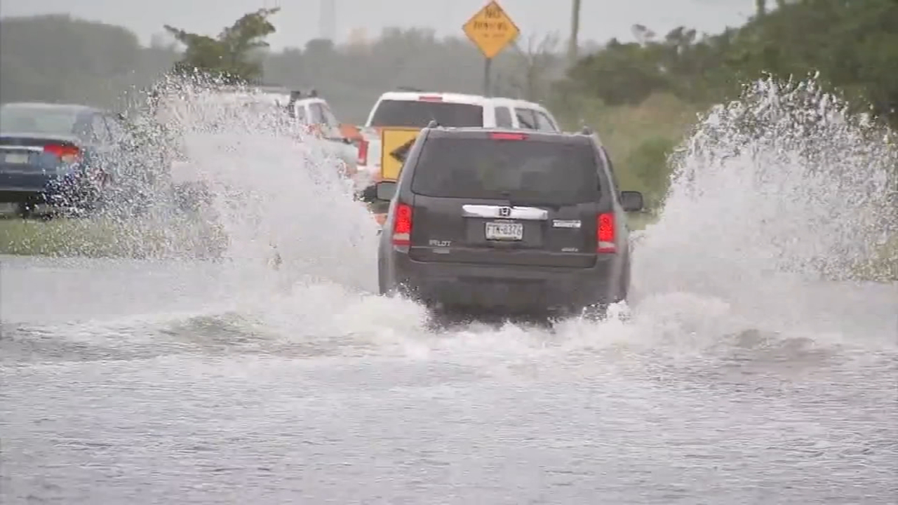 Flooding issues continue Monday at Jersey shore