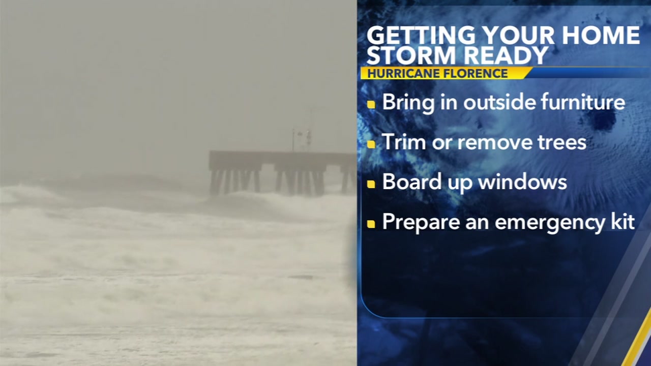 Getting your home ready for Hurricane Florence