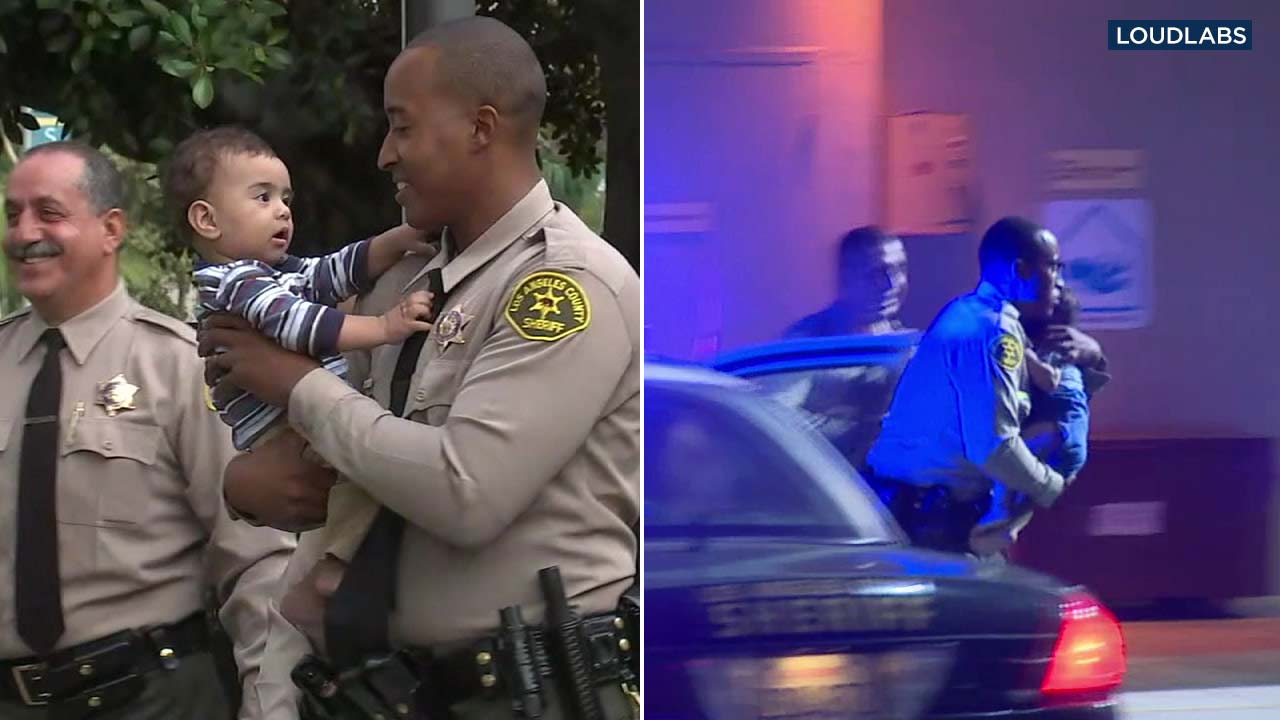 Deputies reunite with baby they saved after child was found not breathing