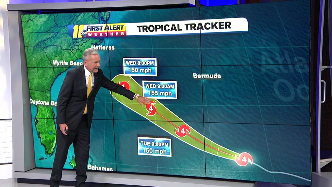 Florence remains dangerous Cat 4 hurricane