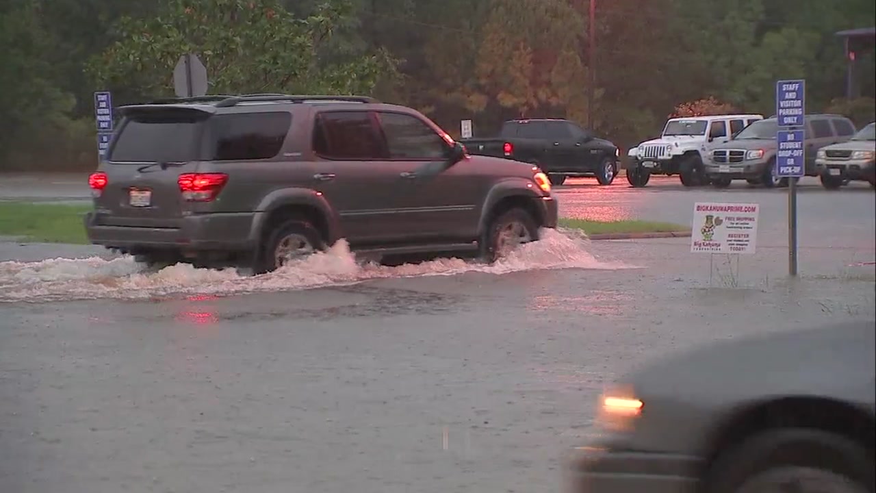 Flooding in Dickinson