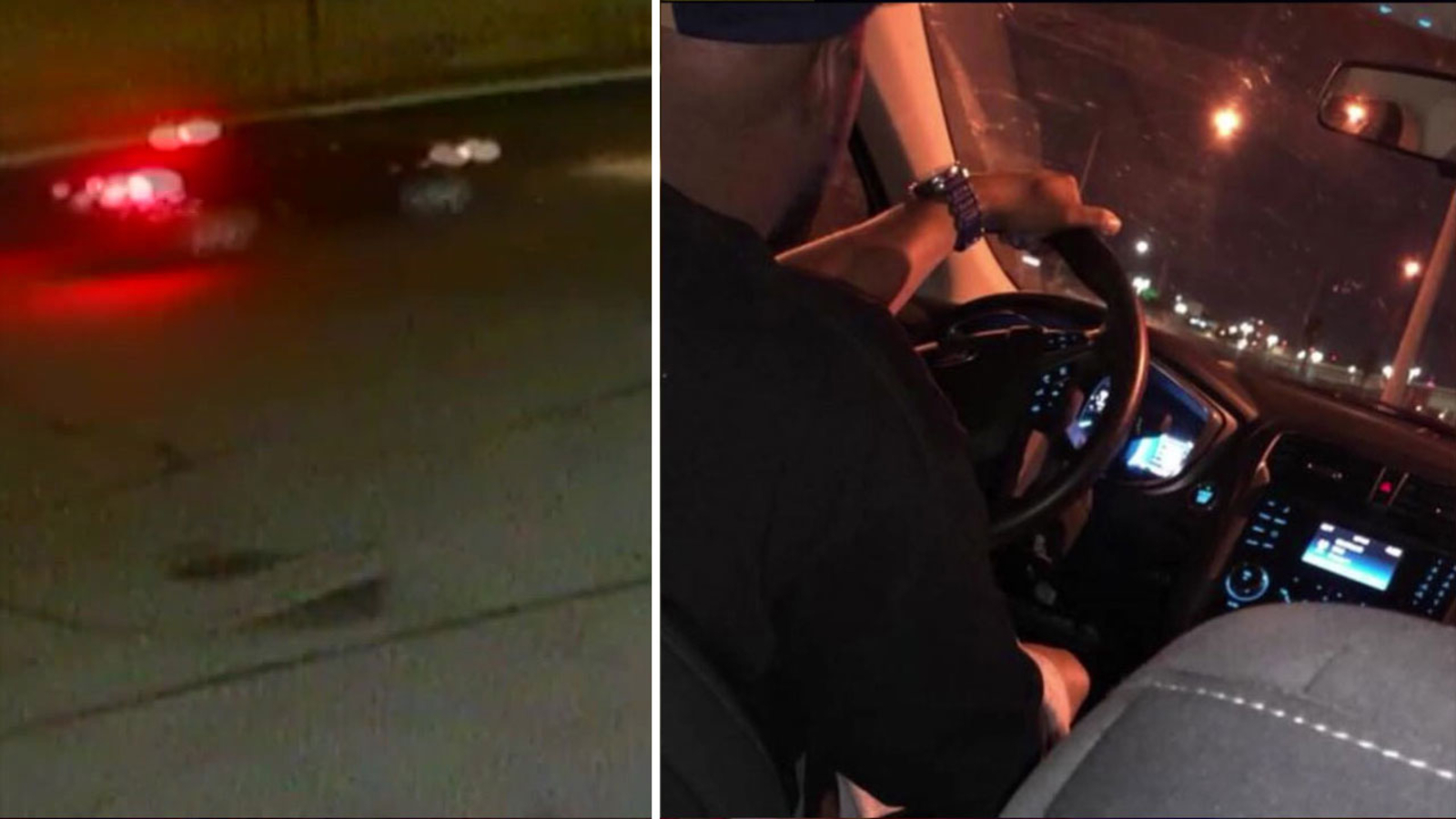 Woman jumps from moving car to escape fake Uber driver - ABC13 Houston