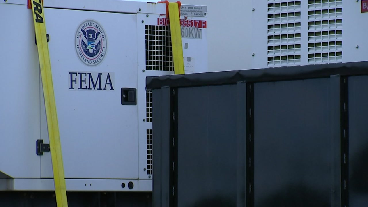 FEMA stages at Fort Bragg