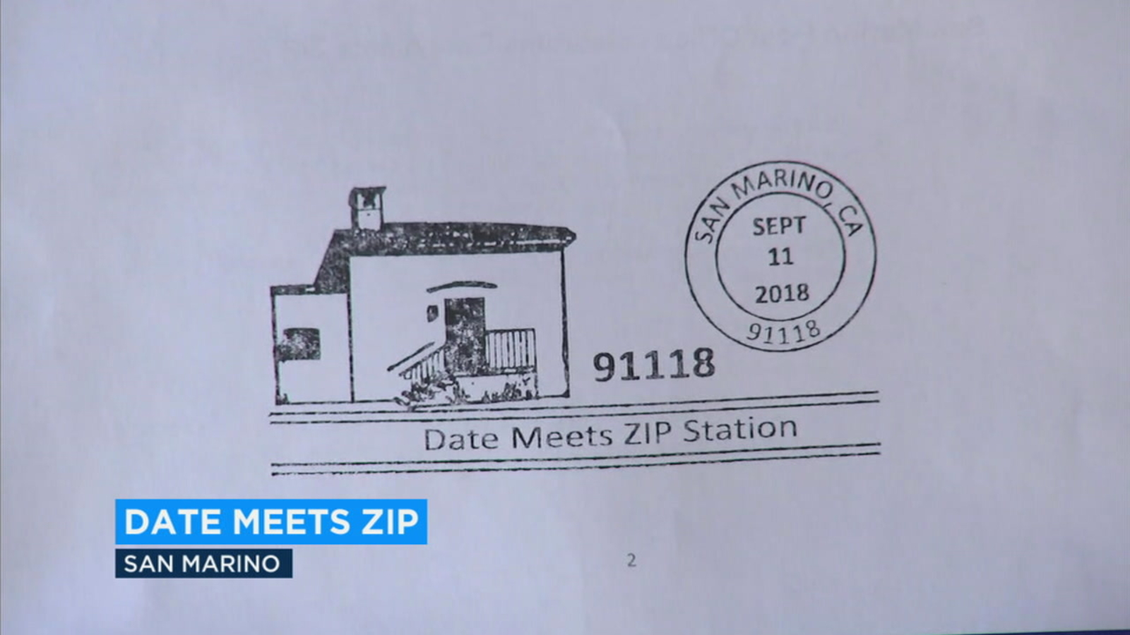San Marino post office celebrates ZIP code coinciding with