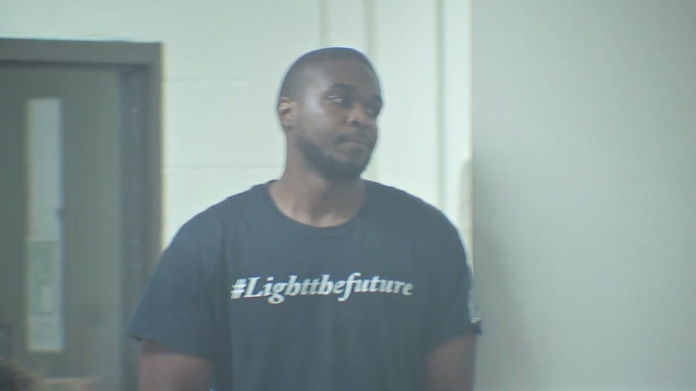 Murder suspect in court